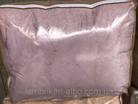 Плед-одеяло меховое Мишки Травка с наполнителем халофайбер 200*230 розовый