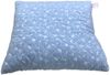 Подушка микрофибра с замком 70х70 голубой 