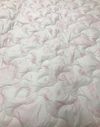 Одеяло двуспальное зимнее 175х210 холлофайбер светло розовое  